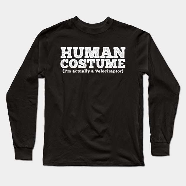 Human Costume Long Sleeve T-Shirt by giovanniiiii